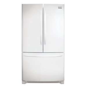   25.8 Cubic Ft French Door Refrigerator, Pearl White Appliances