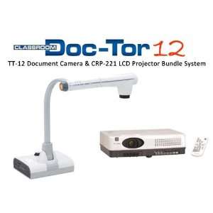  Elmo TT 12 Document Camera and CRP 221 LCD Projector 