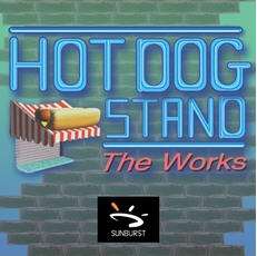 Hot Dog Stand The Works PC CD kids learn business game  