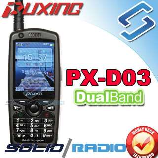 This is original Puxing Cell Phone dual band radio with  player 