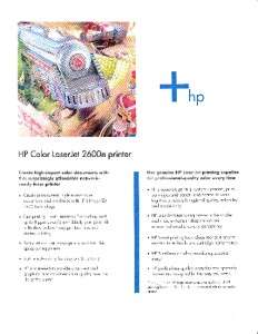 HP Color LaserJet 2600n Laser Printer (Page Count 50,221) (Q6455A 
