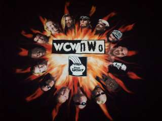 WCW NWO HULK HOGAN AUSTIN STING & MORE T SHIRT MENS XL  