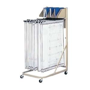  Mobile Stand Vertical Filing System, 27W x 27.5   31.5D 