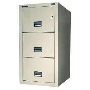    5000 3 Drawer Legal Fire And Impact Resistant   Sand