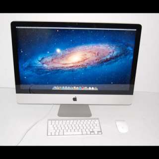 Apple iMac 27 Desktop Computer MC511LL/A 2.8 GHz i5 4GB 1 TB HDD OSx 