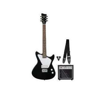  First Act 222 Electric Guitar Pack   Black (AL4042 