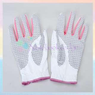 1Pair Women Lady Anti slip Baseball Tennis Golf Gloves  
