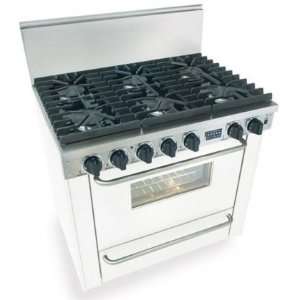  WPN 311 7W 36 Pro Style LP Gas Range with 6 Sealed Ultra 