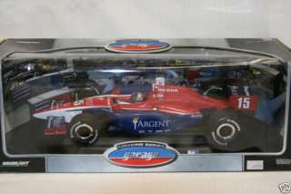 18 Greenlight Indycar Series Garage Buddy Rice Model  