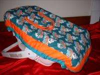 Baby Nursery Crib Bedding Set w/Miami Hurricanes fabric  