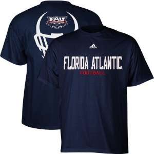 NCAA adidas Florida Atlantic University Owls Navy Blue Helmet Mask 