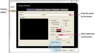 time software introduction how to adjust the channel system setting