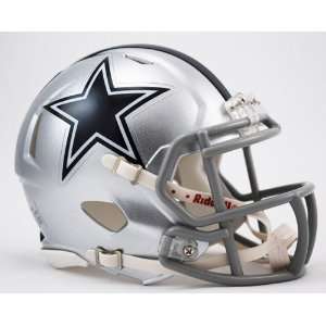  Dallas Cowboys Riddell Speed Mini Football Helmet Sports Collectibles