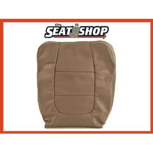 02 03 Ford F150 Lariat Buckets Med Parchment Leather Seat Cover P5 RH 