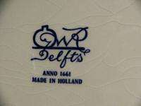 d959 Vintage Royal Delft Wall Plate Westraven MAY  