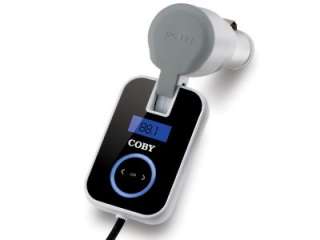 COBY CA 745 (CA745) Wireless Car FM Transmitter w/ Digital Display 