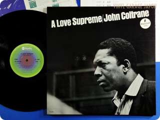 JOHN COLTRANE A Love Supreme Japan Miles Davis OBI LP T895  