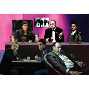 Gangsters Paradise Scarface, Godfather, Goodfellas, Sopranos 