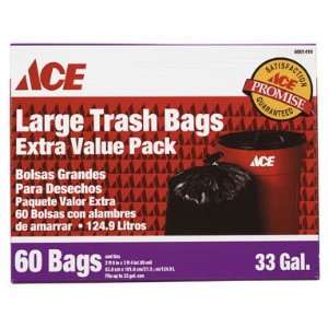  Ace Trash Bags 33 Gal.