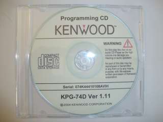 KENWOOD KPG 74D RADIO SOFTWARE  