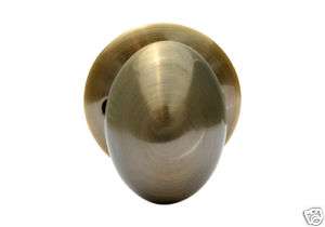 Dummy Antique Brass Oval Egg Knob Door Lock locks knobs  