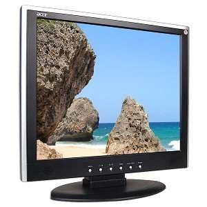   Acer AS1703sm TFT LCD Flat Panel Monitor (Black/Silver) Electronics