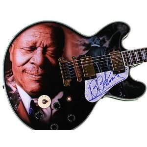   Signed Gibson Lucille Best Airbrush Guitar 