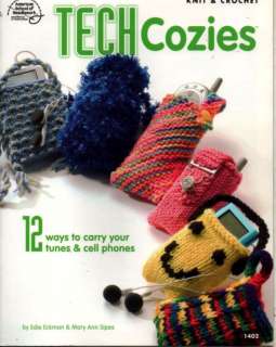 Crochet Knitting Pattern Cell phone  I Pod Cover  