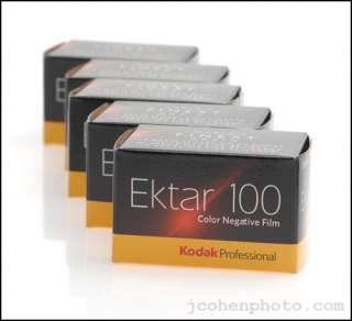 Rolls New Kodak Ektar 100 Color Negative Film 35mm  