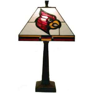    University of Louisville Stained Glass Desk Lamp