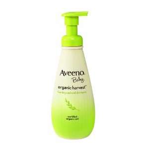  Aveeno Baby Organic Harvest Wash and Shampoo, 8 Ounce 