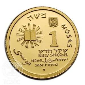 State of Israel Coins Moses 10 Commandments   Smallest Gold Coin 