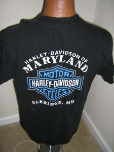 MENS HARLEY DAVIDSON MARYLAND SHIRT SZ L GRAND OPENING  