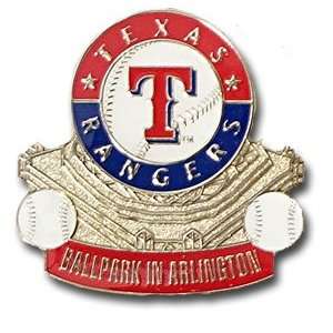    Texas Rangers   Ball Bark In Arlngton Pin