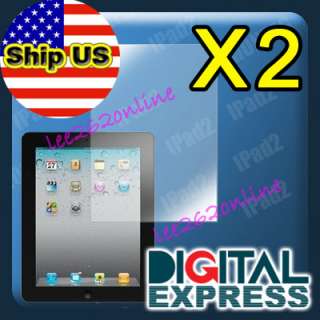 2LCD Screen Guard Protective Protector for Apple iPad 2  