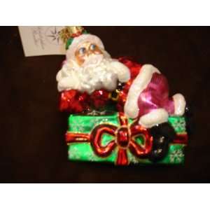 Christopher Radko Christmas Ornament Presently Resting 3010314