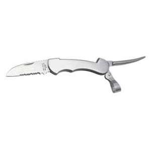  Myerchin Offshore Crew Knife   Partially Serrated Blade 