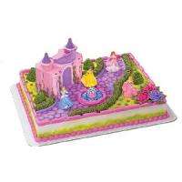 Disney Princess Castle Cake Topper Deco Decoration Aurora/Ariel 