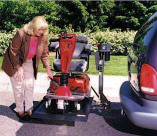 Burr SCOOTER WHEELCHAIR LIFT for MOBILE HOMES  