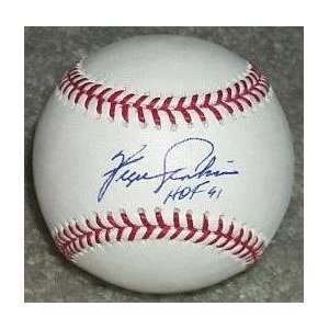 Fergie Jenkins Autographed Baseball   w/HOF91  Sports 