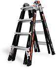 17 1A Fiberglass Little Giant Ladder w/ Wheels & 3 accessories 