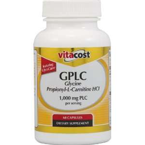 Vitacost GPLC Glycine Propionyl L Carnitine HCl GlycoCarn 1000 mg PLC 