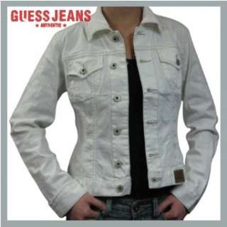  Brand New Ladies Guess White Jacket Jeans Clothing