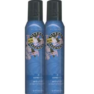 Herbal Essences Extra Hold Mousse for volume & manageability 8 oz 