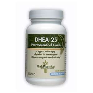  Enzymatic Therapy PhytoPharmica, DHEA 25 60 Capsules 
