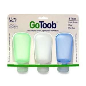  Humangear HG0187 GoToob 3oz Travel Bottle (3 Pack 