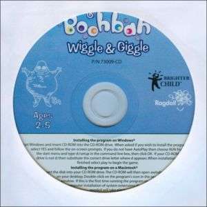  Wiggle and Giggle from Brighter Child ages 2 5 MAC W98 ME 2000 XP NEW