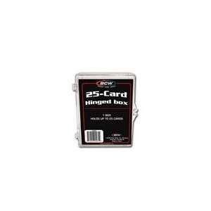  BCW Hinged Box   25 Count   1 Box Per Pack (Qty. of 50 