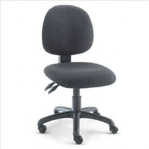   Multi Task Swivel/Tilt Chair, Acrylic Fabric, Gray Furniture & Decor