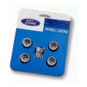  Wheel Locks, Hidden Lug Nuts F3SZ1A043A Automotive